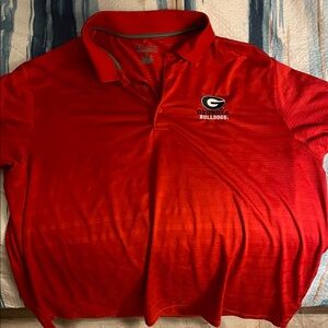Champion Red Georgia Bulldogs Polo Shirt